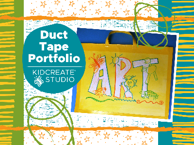 WELCOME WEEK- 50% OFF! Duct Tape Portfolio Homeschool Workshop (5-12 Years) WELCOME WEEK- 50% OFF! Duct Tape Portfolio Homeschool Workshop (5-12 Years)